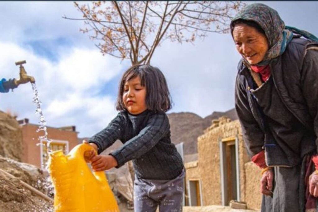 Jal Jeevan Mission 'Changing Lives' with Tap Water in Ladakh's Freezing Temperatures. Here's How