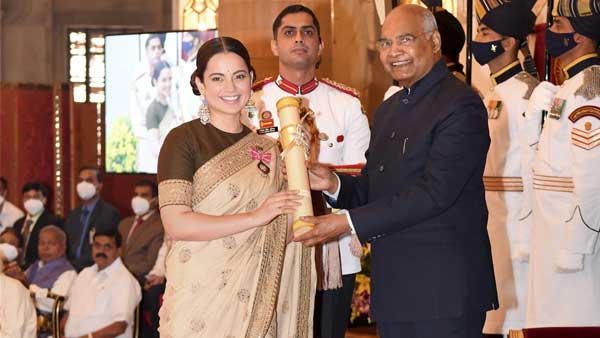 Withdraw Kangana's Padma Shri: DCW chief writes to Prez Kovind