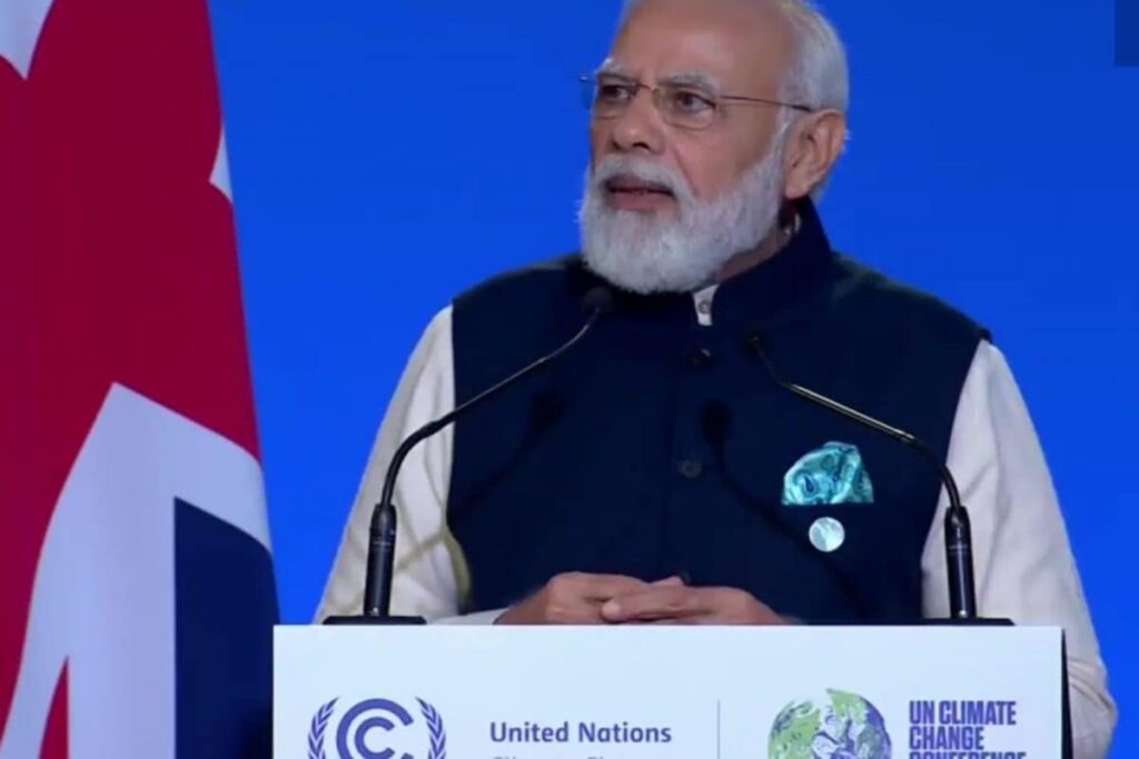 Net Zero Target by 2070, 'New Mantra' to Sustainable Living: Top Highlights of PM Modi’s Glasgow Speech