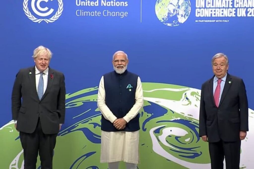 PM Modi To Present India's Climate Action Agenda At COP26 Summit