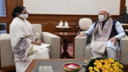 West Bengal CM Mamata Banerjee meets PM Modi in Delhi