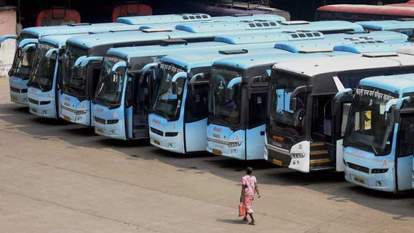 Maharashtra Bus Strike: MSRTC buses stay off road, normal life affected