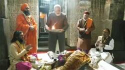WATCH: PM Modi performs 'aarti' at Kedarnath temple in Uttarakhand