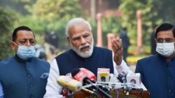 Winter Session: BJP members greet PM Modi with 'Bharat Mata Ki Jai'; Oppn shouts 'Jai Kisan'