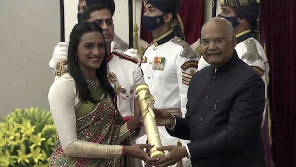 Padma Awards: PV Sindhu, Kangana Ranaut receive India's highest civilian honours, Check full list here