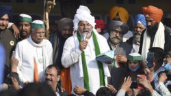 Protest will end when 3 farm laws repealed in Parliament: Rakesh Tikait