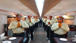 Railways withdraws dress code for waiters on board Ramayan Express after objection from Ujjain seers