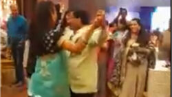 Shiv Sena MP Sanjay Raut dances with Sharad Pawar's daughter Supriya Sule at daughter wedding [Viral Video]