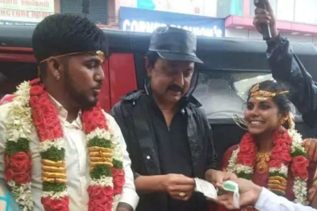 CM Stalin Halts to Greet Newly-Wed Couple in Chennai Amidst Flood Inspection