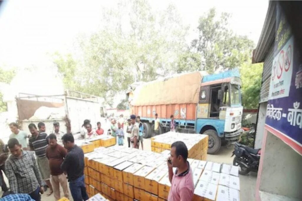 Days After Nitish Kumar's Warning, Bihar Police Seize Truck With Foreign Liquor