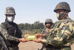 India, Pakistan Armies Exchange Sweets Along LoC on Diwali
