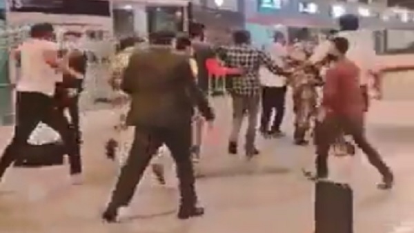 Vijay Sethupathi's aide attacked in Bengaluru airport [Viral Video]