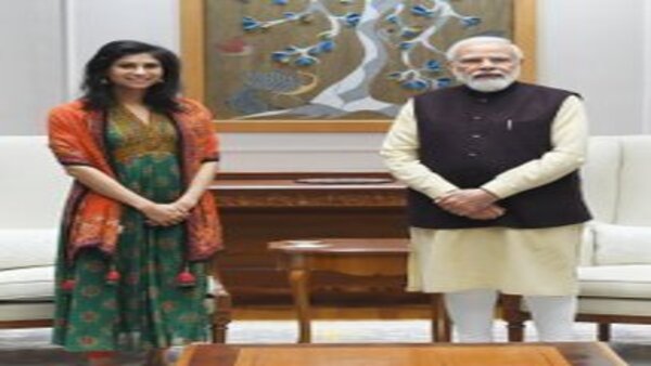 IMF Chief Economist Gita Gopinath calls on PM Modi