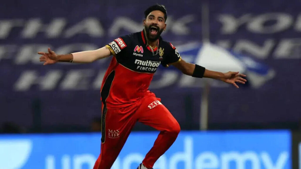 IPL: Really honoured to be retained by RCB, says Mohammed Siraj