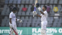 2nd Test, Day 1: Mayank makes statement with hundred as India score 221/4