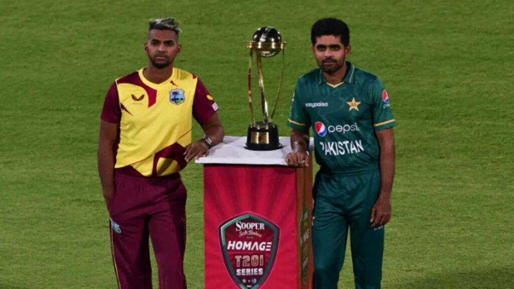 Live Cricket Score, Pakistan vs West Indies 1st T20I