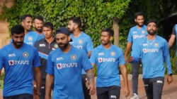 WATCH: India players warm up for SA Tests with footvolley