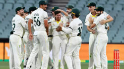 Battling England succumb as Australia clinch second Ashes Test