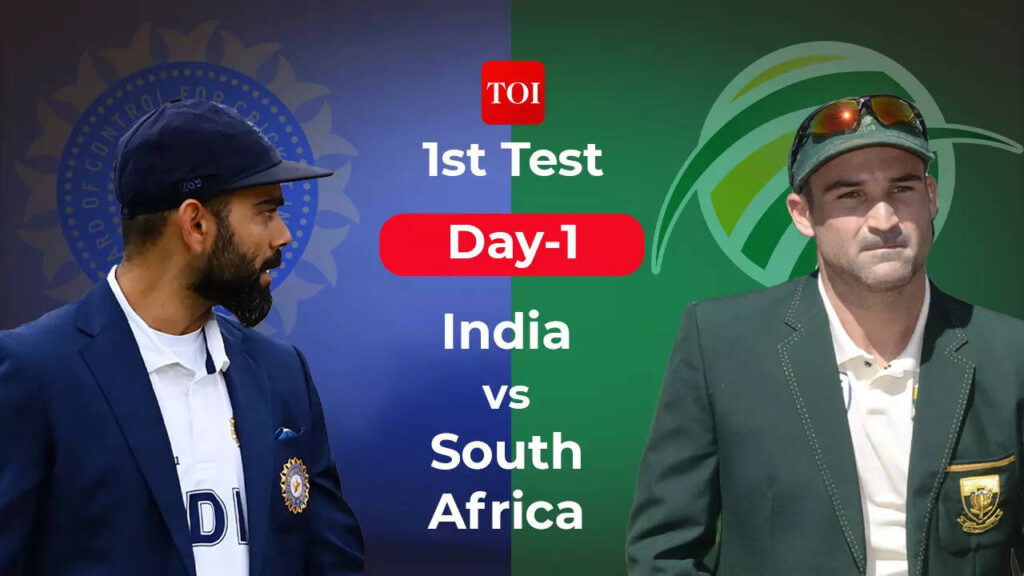 Live Score: India vs South Africa, 1st Test, Day 1