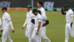 SA and Indian teams observe moment's silence in honour of Tutu