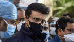 'Ganguly stable, maintaining oxygen saturation of 99% on room air'