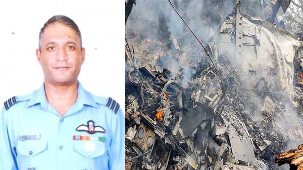 Group Captain who survived military chopper crash was awarded Shaurya Chakra this year