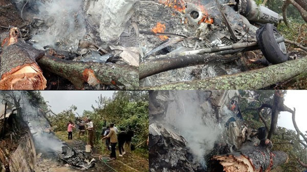 Military chopper with CDS Gen Rawat crashes: What we know so far