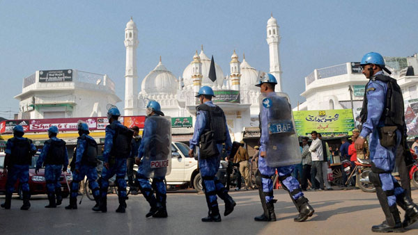 Babri Mosque demolition: Security tightened in several places