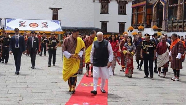 PM Modi accorded with Bhutan’s highest civilian honour