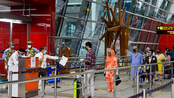 Delhi airport sets up 20 counters for flyers who have pre-booked Covid test to ease crowding