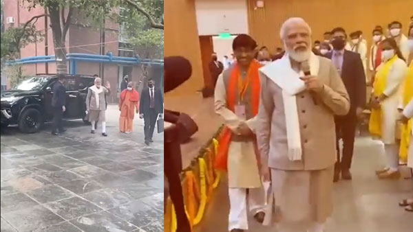 Watch PM makes impromptu visit to another IIT Kanpur building