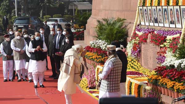 20 years of 2001 Parliament attack: PM Modi, President Kovind pay tributes to those killed