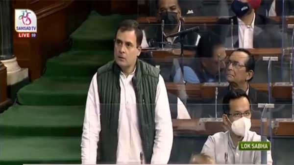 Farmers should be given rights, compensation, jobs: Rahul Gandhi in Lok Sabha