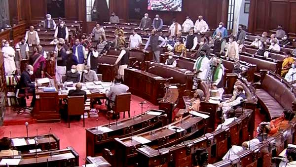 Congress, DMK, Left move joint suspension notice in Rajya Sabha for discussion on Tripura civic polls