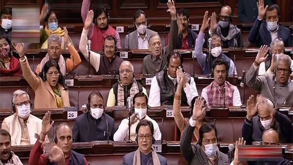 Election Laws (Amendment) Bill, 2021 passed in Rajya Sabha by a voice vote