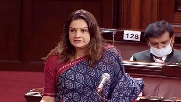 Sena MP Priyanka Chaturvedi quits Sansad TV show after suspension from RS