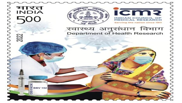 Mandaviya launches stamp to mark 1 year of Covid vaccination drive