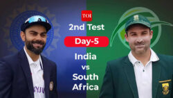 Live Cricket Score: India vs South Africa, 2nd Test Day 1