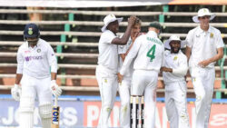 2nd Test: India struggle against South Africa on Day 1