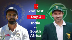 Live Cricket Score: India vs South Africa, 2nd Test Day 3