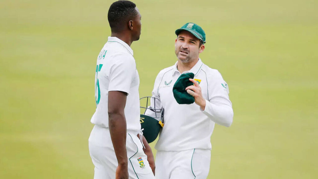 Dean Elgar reveals how he fired up Kagiso Rabada to perform