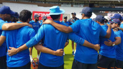 Indian team begins training ahead of series-deciding third Test against SA