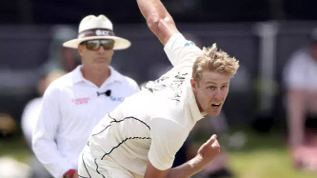 2nd Test: NZ pacer Jamieson fined for using 'inappropriate language'