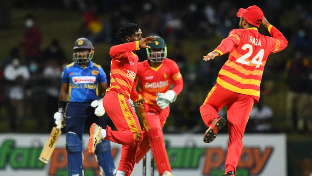 2nd ODI: Zimbabwe beat Sri Lanka by 22 runs to level series