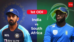 Live Cricket Score, India vs South Africa, 1st ODI