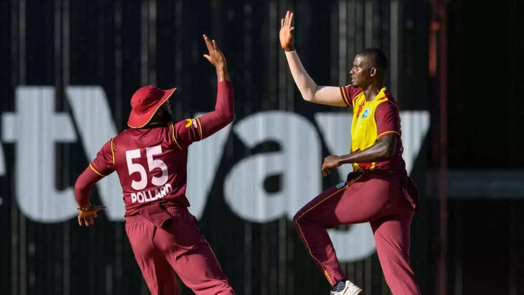 Holder strikes as West Indies thrash England in 1st T20I