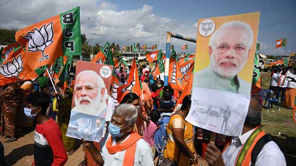 BJP to return to power in UP predicts opinion poll