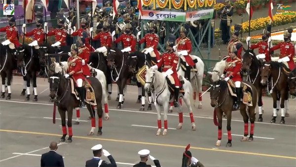 Republic Day parade's first marching contingent is world's only active horsed cavalry regiment