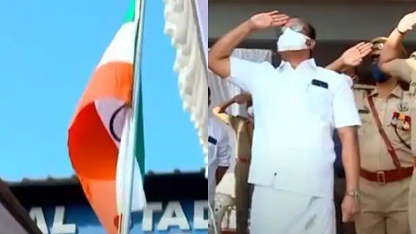 Republic Day 2022: Kerala Minister Ahammed Devarkovil unfurls national flag upside-down