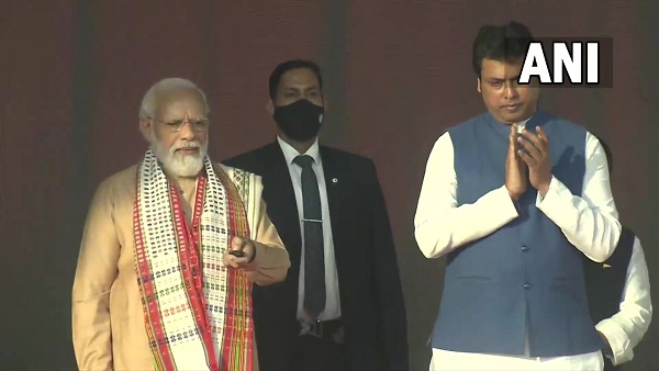 PM Modi inaugurates New Integrated Terminal Building at Tripura airport